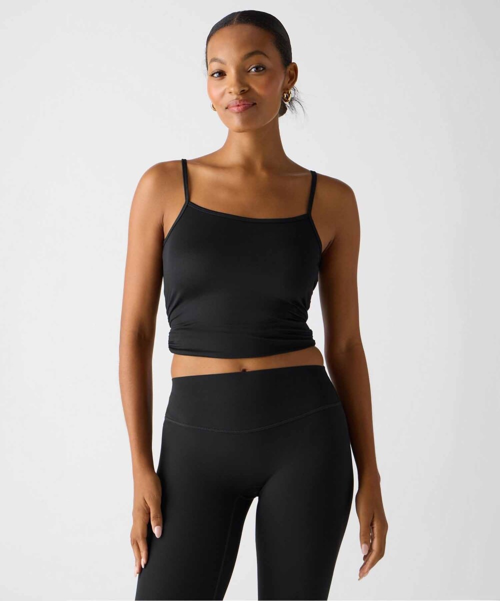 Top Reversible Whisper Crossover Mujer - Black 