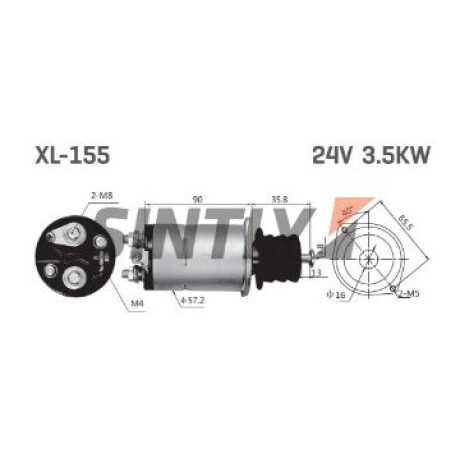 AUTOMATICO DE ARRANQUE - ISUZU 24V 64mm=SNLS.766=LC.9290 CHIANG BIN AUTOMATICO DE ARRANQUE - ISUZU 24V 64mm=SNLS.766=LC.9290 CHIANG BIN