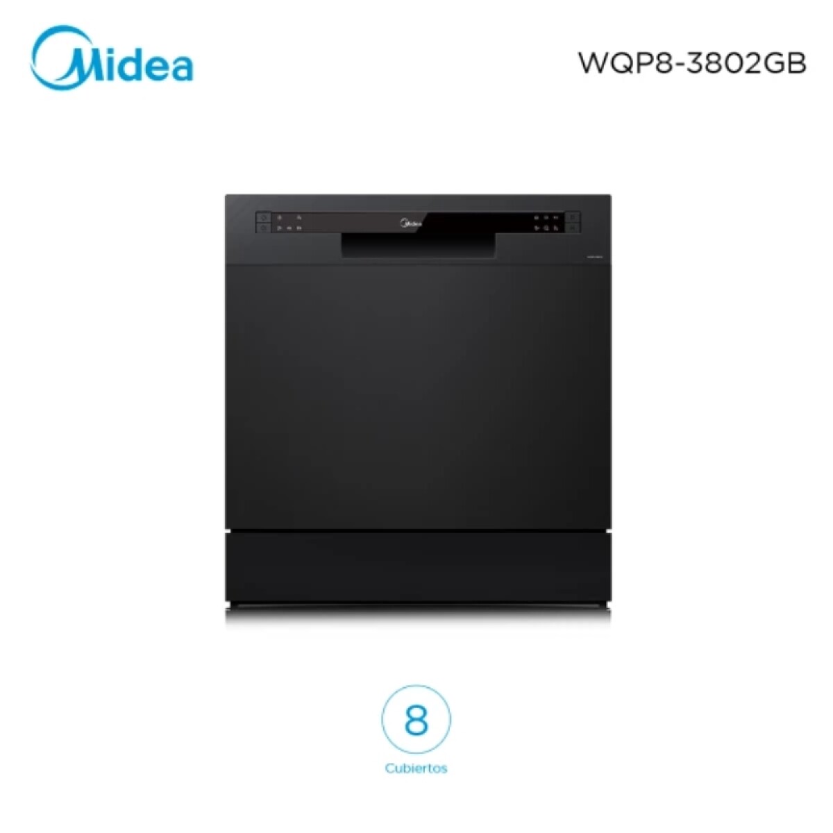 Lavavajilla Midea 8 Servicios Negro 