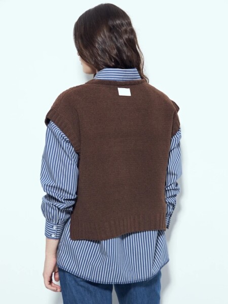 CHALECO P.CAKE ALCALA CHOCOLATE