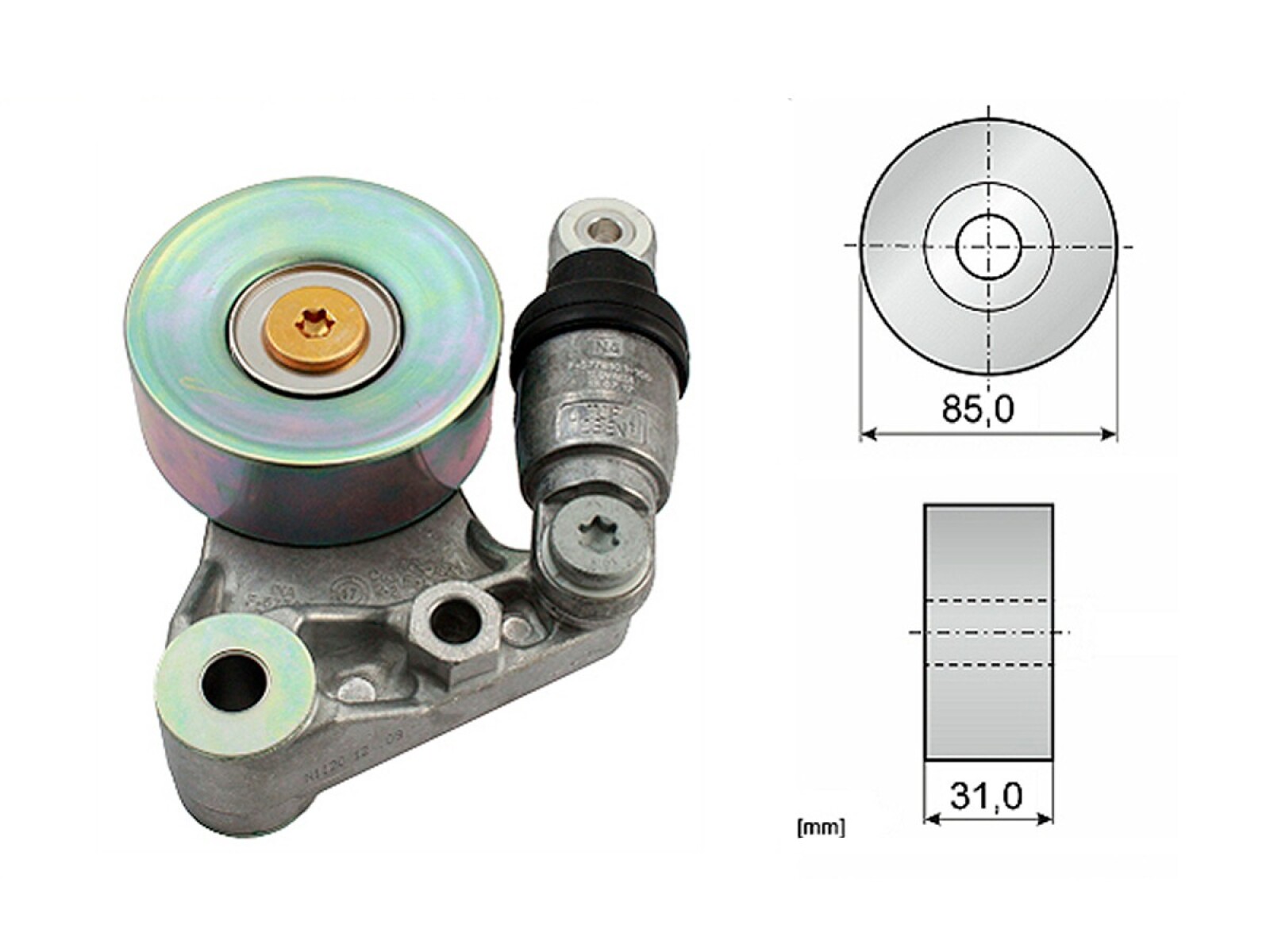 Tensor De La Correa Nissan D22 03-25 