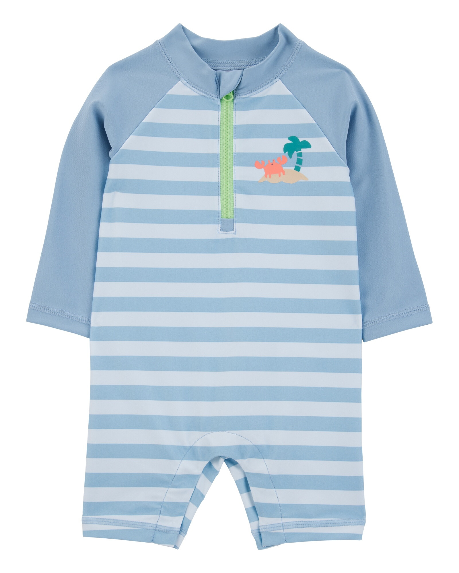 Monito de baño con protección UPF 50+, diseño a rayas Monito de baño con protección UPF 50+, diseño a rayas