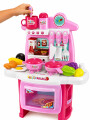 COCINITA CON ALIMENTOS ROSADO