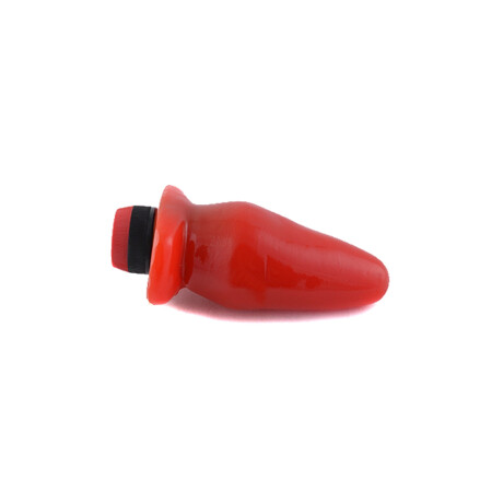 Estaca Anal XXL Con Vibrador Rojo