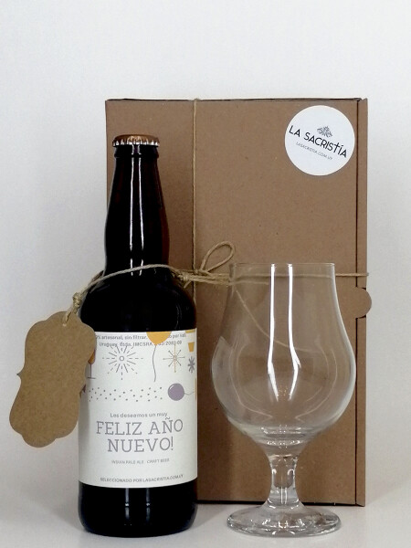 Gift Box - cerveza artesanal personalizada + copa Gift Box - cerveza artesanal personalizada + copa