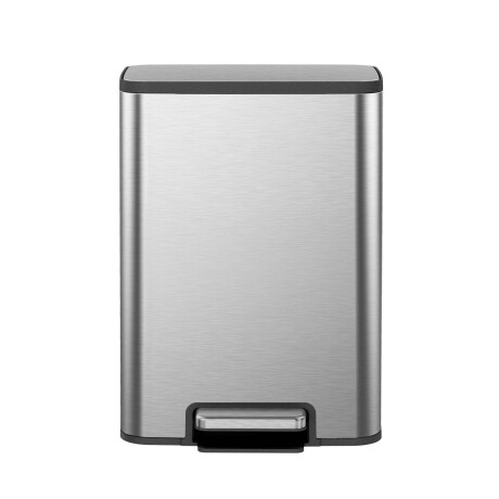 PAPELERA ACERO-INOXIDABLE GRIS EK916MMT, 20 LITROS