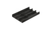 Organizador de cubiertos negro madera 550.31.300 Organizador De Cubiertos Negro Madera 550.31.300