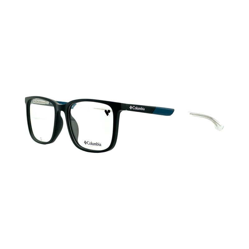 Columbia Rectangular Negro pat transparente Columbia Rectangular Negro pat transparente