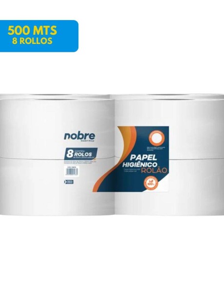 PAPEL HIGIÉNICO EXTRA BLANCO 500MT, 8 ROLLOS PAPEL HIGIÉNICO EXTRA BLANCO 500MT, 8 ROLLOS