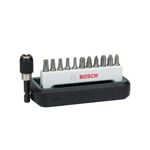 Set 12 puntas de atornillar (PH, PZ, T) Bosch BS3382