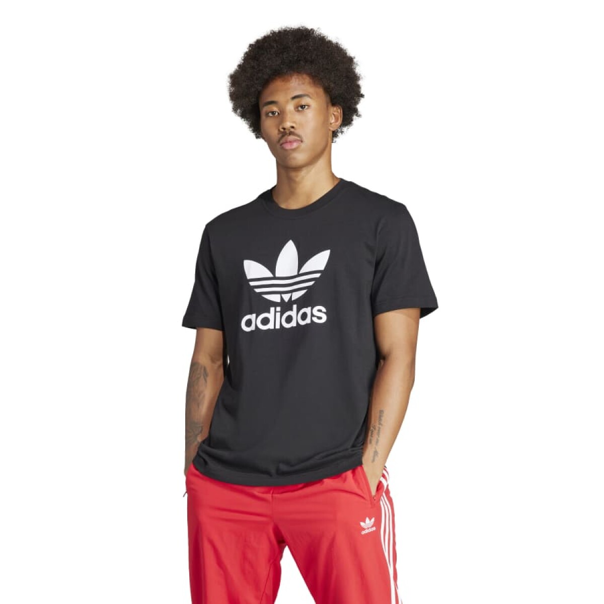 Remera Adidas Trefoil de Hombre - IU2364 - Negro 