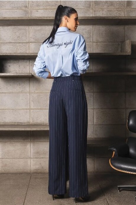 Pantalon Pantalona Enya Azul