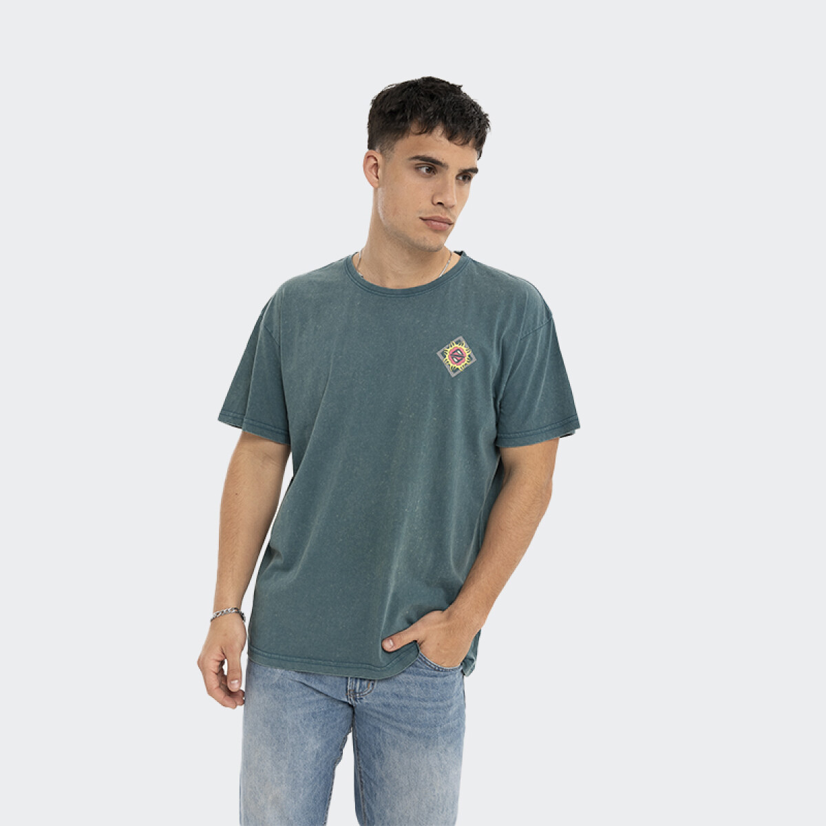 Remera Reef Oversize - Verde 