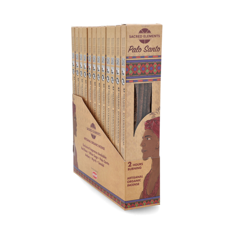 INCIENSO HEM ELEMENTOS SAGRADOS CAJA X12 Palo Santo