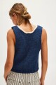 TOP SICILY SWEATER Azul