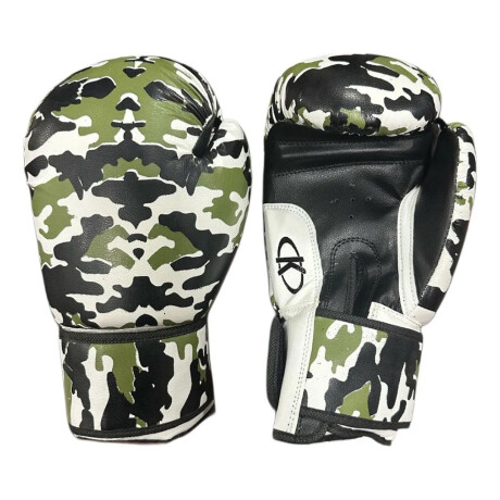 Guante Boxeo PU Knex 8 oz Azul MILITARY-GREEN