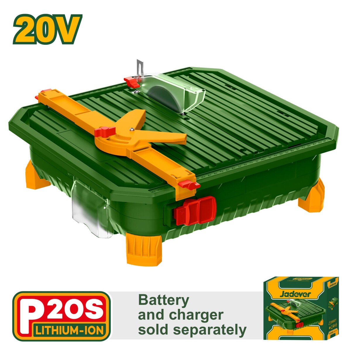 Corta Cerámica a batería 24mm 20v Jadever 