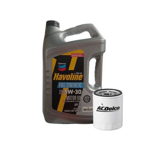 ACEITE 5W30 HAVOLINE CON FILTRO AC DELCO Aceite 5w30 Havoline Con Filtro Ac Delco