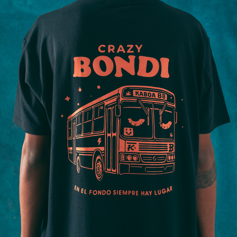 REMERA REGULAR CRAZY BONDI REMERA REGULAR CRAZY BONDI