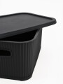 CAJA ORGANIZADORA CON TAPA GRIS