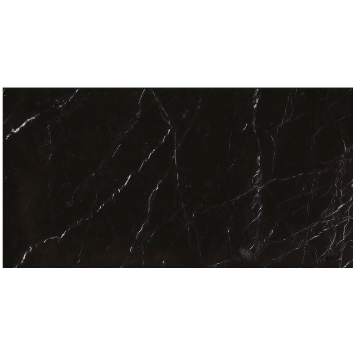 Porcelanato Marmolado Satinado 162X324Cm 12Mm Piso Pared Apto Mesada - GAMAS DE NEGRO 