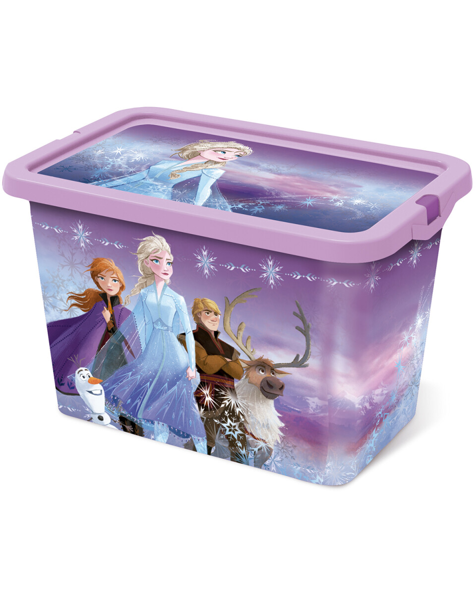 Caja organizadora infantil con tapa Plasútil 7 litros - Frozen 
