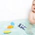 Juguete De Baño Rana Nadadora Con Movimiento Ducha Bebés Variante Color Azul