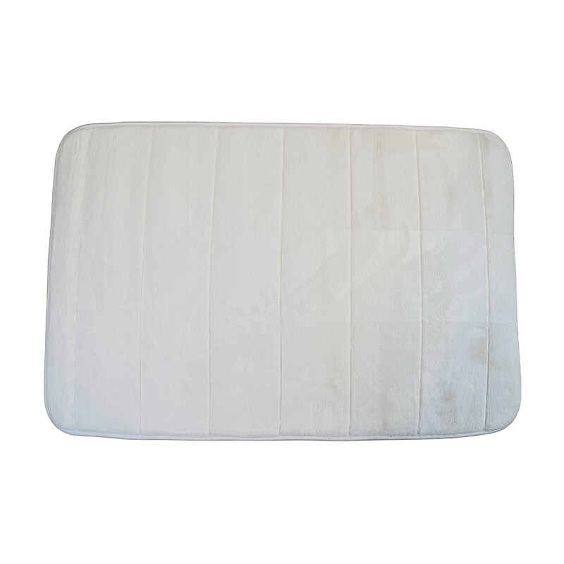 Alfombra de baño soft 45cm x 70cm BLANCO
