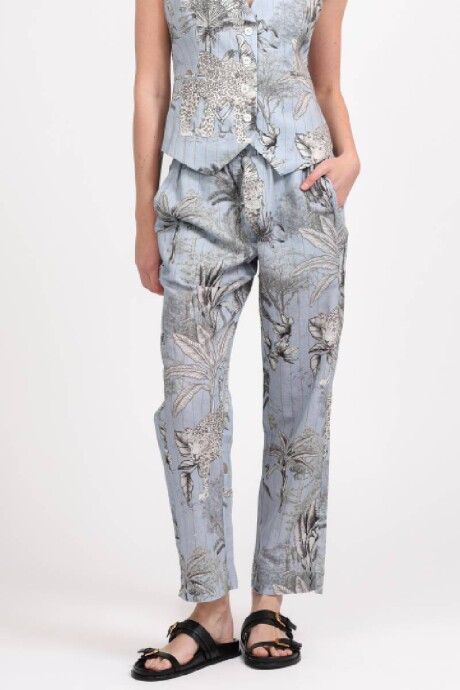 Pantalón Tropique Light Blue Pantalón Tropique Light Blue