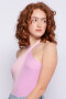 TOP CLEMENTINA Rosa Sepia