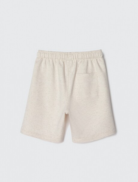 BERMUDA BÁSICA INFANTIL BEIGE