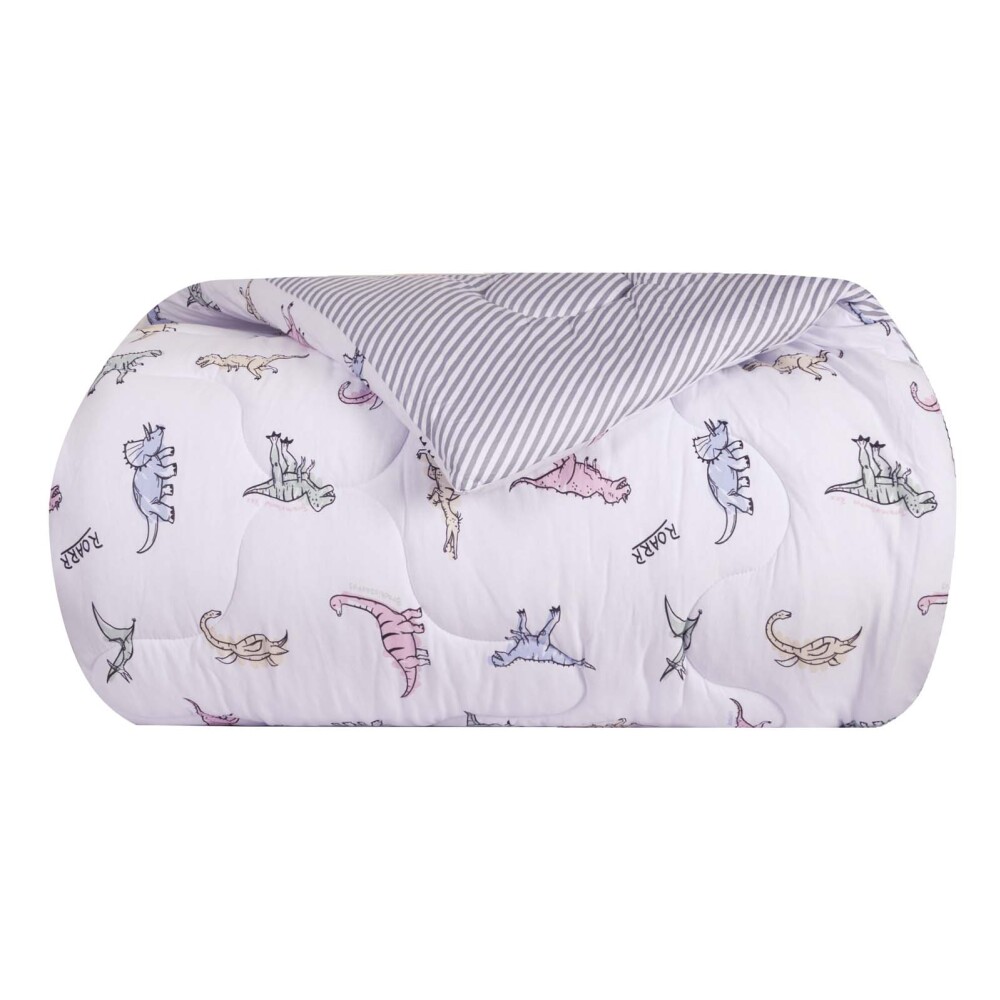 ACOLCHADO 1 PLAZA ALGODON GRIS JERSEY