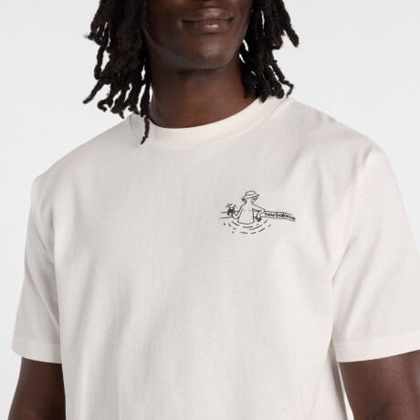 Remera New Balance de Hombre - - MT61J9ICSST CRUDO