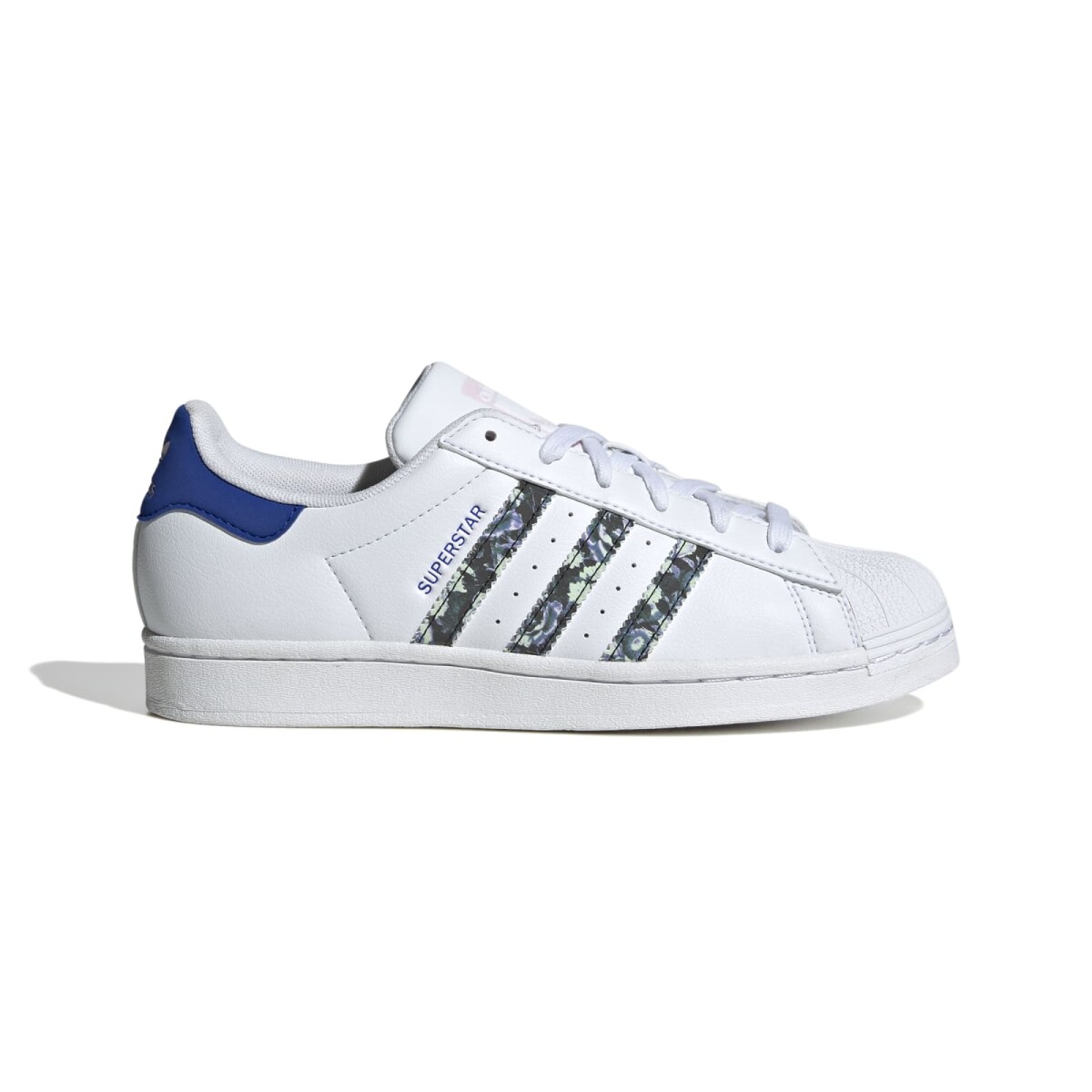 Championes Adidas Unisex - Superstar. - ADIE9638 - WHITE/CLEAR PINK/LUCID BLUE 