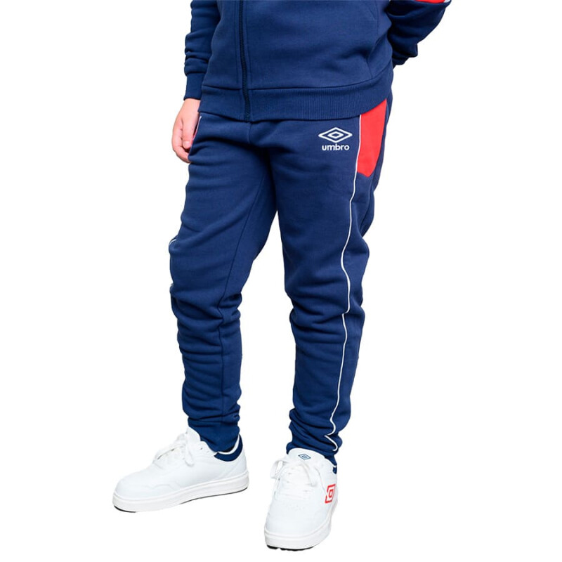 Pantalón Umbro Urban de Niños - NU243023 Azul-rojo