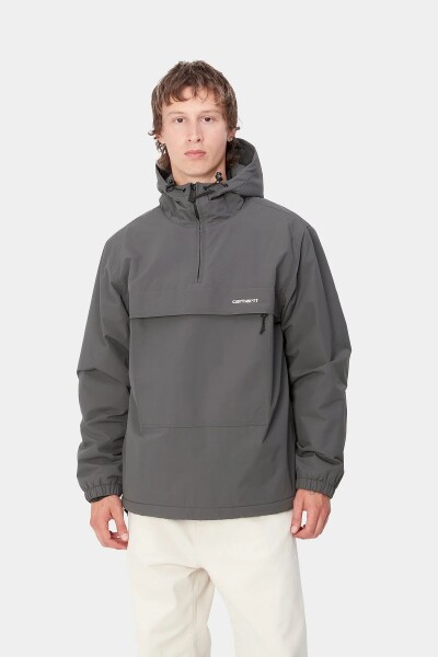 WINDBREAKER PULLOVER Gris