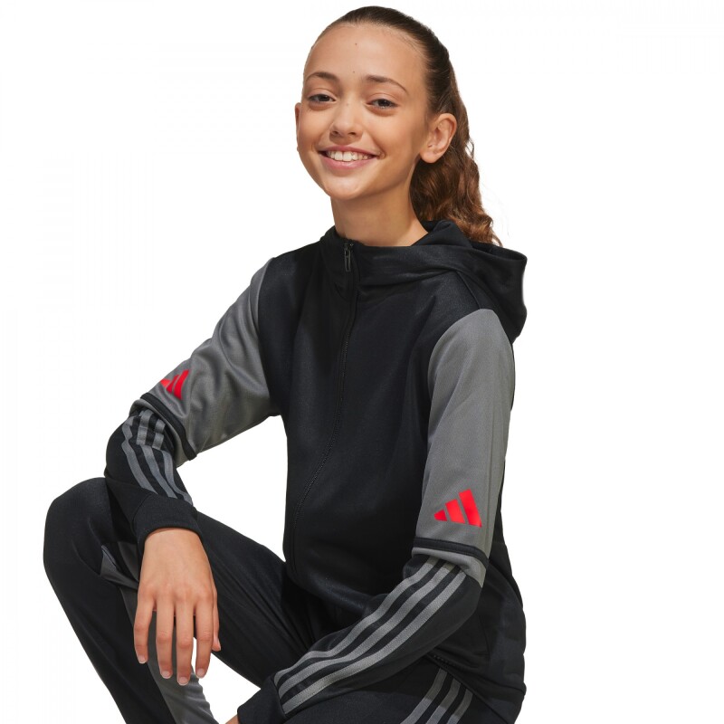 Abrigo Squadra 25 Hoodie de Niños Negro