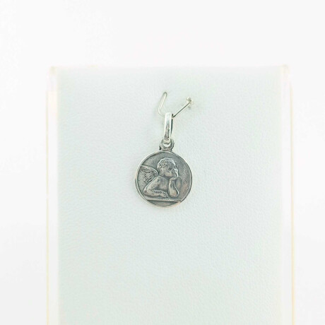 Medalla religiosa de Plata 925 Mini Ángel San Rafael