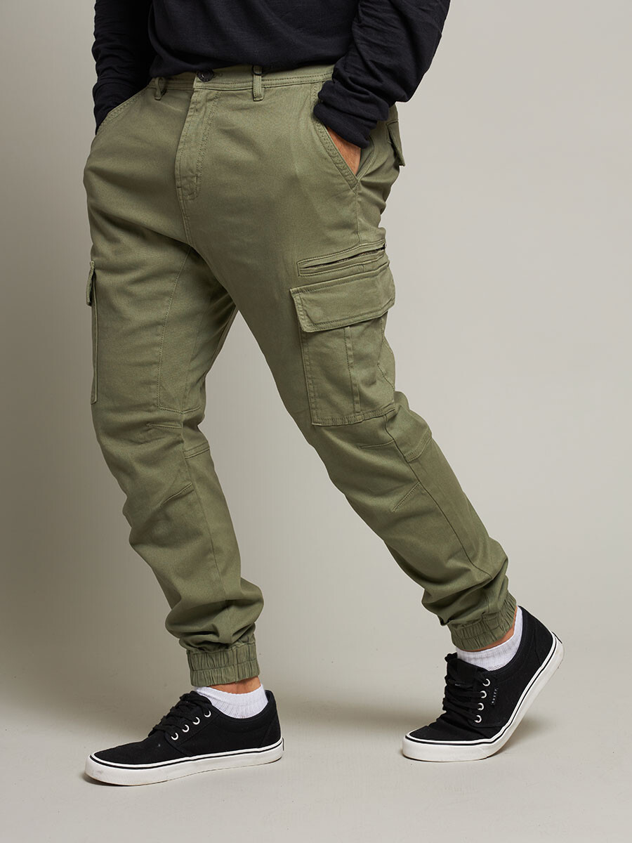 PANTALON CARGO ARENE DIXIE Militar