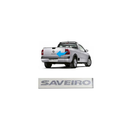 EMBLEMA "SAVEIRO" SAVEIRO G6 13/15 Emblema "saveiro" Saveiro G6 13/15
