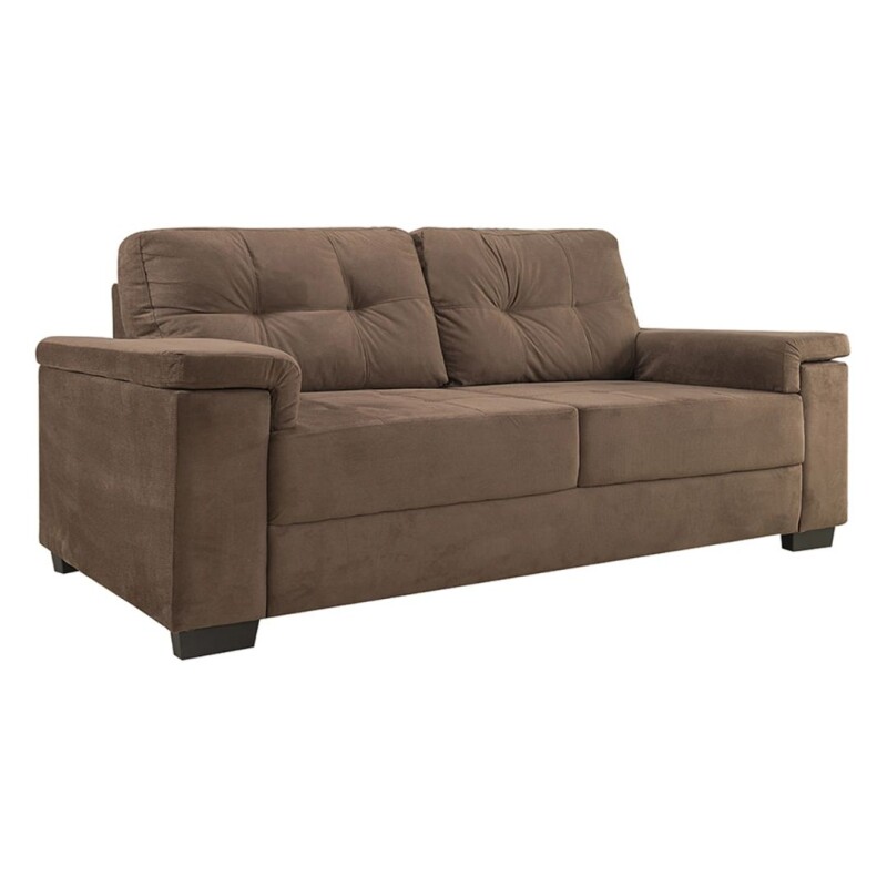 Sillón Sofá Luares 3 Cuerpos Tela Chocolate Sillón Sofá Luares 3 Cuerpos Tela Chocolate