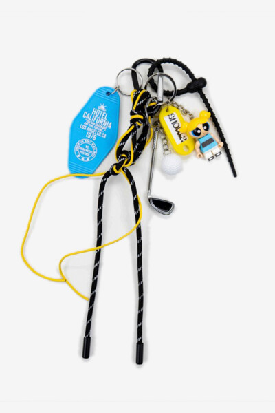 CHARM LLAVERO Azul