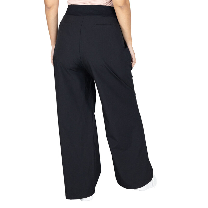 PANT FEM EVERLAST POLY/SPX WIDE TROUSER BK W6 NEGRO