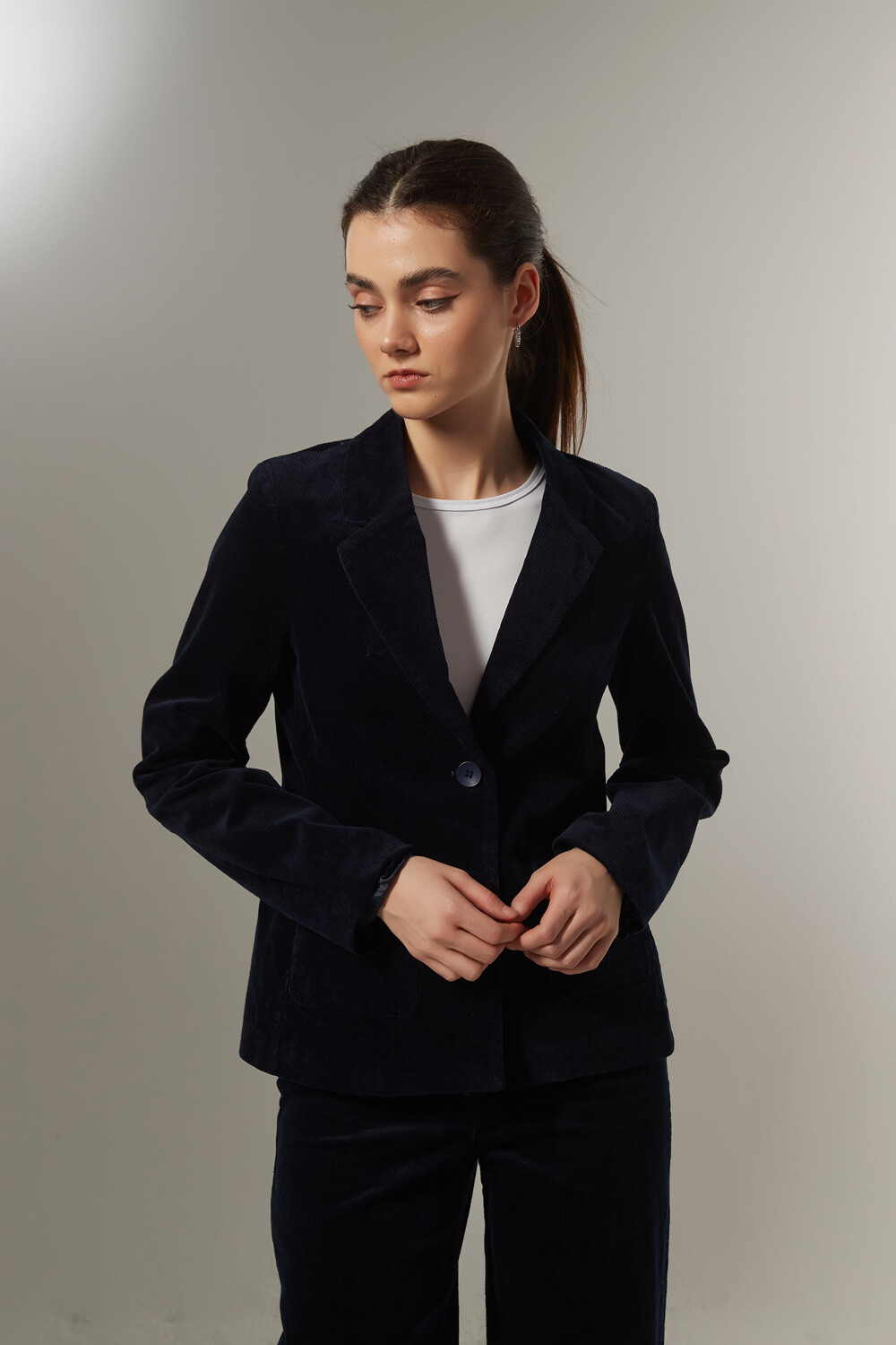 Blazer Kedal Azul