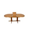 Juego de comedor oval extensible con 6 sillas metro Juego de comedor oval extensible con 6 sillas metro