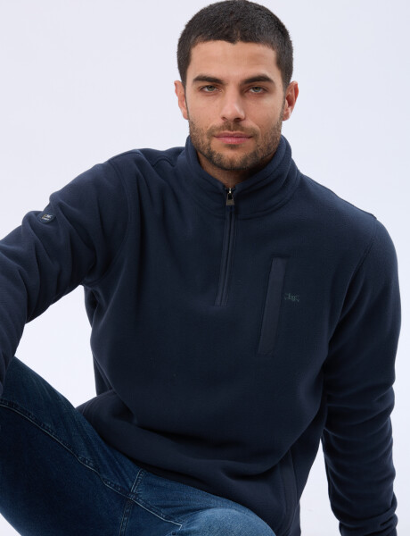 BUZO POLAR DE ABRIGO Azul