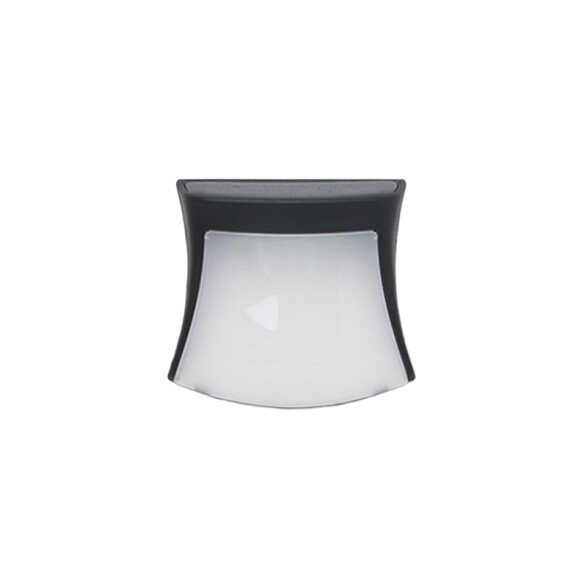Aplique pared solar 26Lm negro IP65 100X106X40mm IX4922