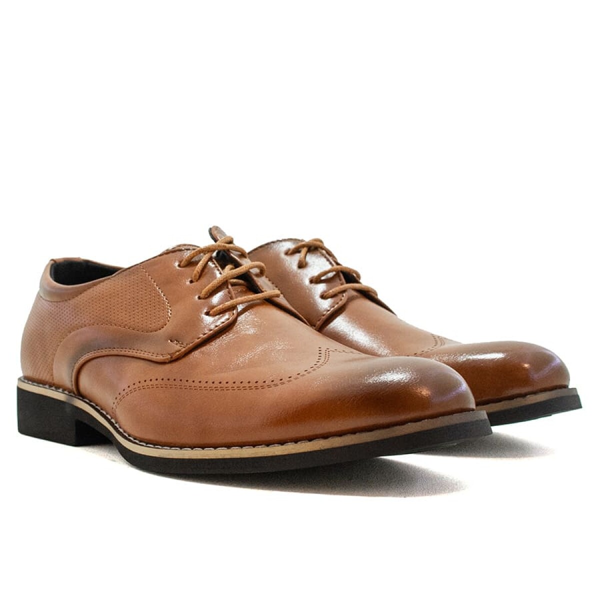 Zapatos Starsax Acordonado de Hombre - FD07M - Marron Claro 