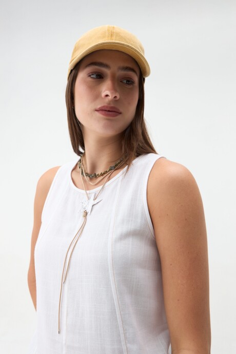 MUSCULOSA RAIZA Blanco