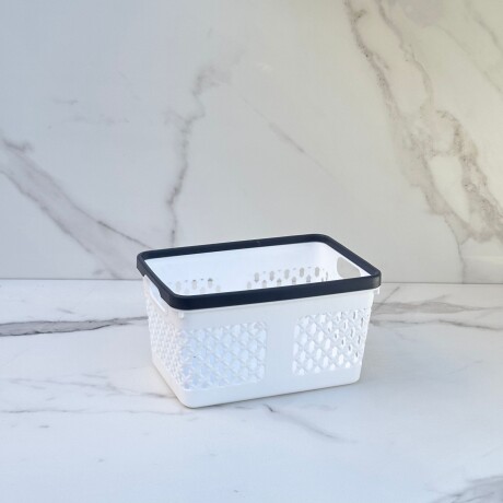 Canasto Organizador Polipropileno Alto 12cm x Ancho 15cm x Largo 22cm Canasto Organizador Polipropileno Alto 12cm x Ancho 15cm x Largo 22cm